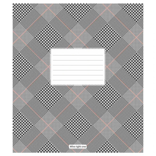 Зошит учнівський "Kube" 012-3387K-1 в клітинку, 12 аркушів (012-3387K-1)