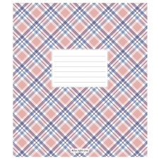 Зошит учнівський "Kube" 012-3387K-4 в клітинку, 12 аркушів (012-3387K-4)