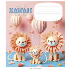 Зошит учнівський "Art & Craft" 012-3398K-2 в клітинку, 12 аркушів (012-3398K-2)