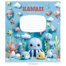 Зошит учнівський "Art & Craft" 012-3398K-5 в клітинку, 12 аркушів (012-3398K-5)