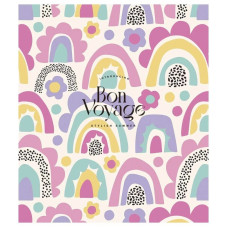 Зошит учнівський "Bon Voyage" 012-3206K-4 в клітинку, 12 аркушів (012-3206K-4)