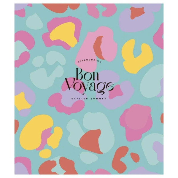 Зошит учнівський "Bon Voyage" 012-3206K-5 в клітинку, 12 аркушів (012-3206K-5)