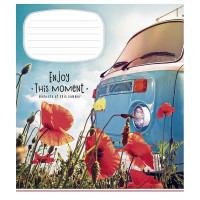 Зошит учнівський "Enjoy this moment" 012-2896L-2 в лінію, 12 аркушів  (012-2896L-2)