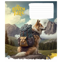 Зошит учнівський "Best adventure" 012-3285L-3 в лінію, 12 аркушів  (012-3285L-3)