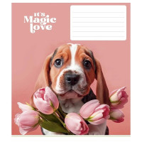 Зошит учнівський "It's a magic love" 012-3300L-5 в лінію, 12 аркушів  (012-3300L-5)