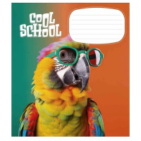 Зошит учнівський "Cool School" 012-3307L-1 в лінію, 12 аркушів  (012-3307L-1)