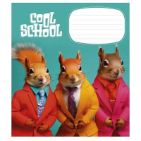 Зошит учнівський "Cool School" 012-3307L-2 в лінію, 12 аркушів  (012-3307L-2)