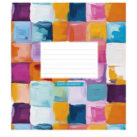 Зошит учнівський "Color notes" Школяр 012-3368L-4 в лінію, 12 аркушів  (012-3368L-4)