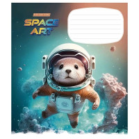 Зошит учнівський "Space Art" 012-3406L-5 в лінію, 12 аркушів  (012-3406L-5)