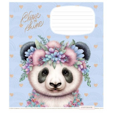 Зошит учнівський "Shiny friends" 012-3244L-4 в лінію, 12 аркушів  (012-3244L-4)