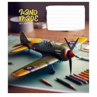 Зошит учнівський "My hobby" 018-3286K-5 в клітинку, 18 аркушів (018-3286K-5)