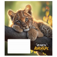 Зошит учнівський "Adventure" 018-3291K-1 в клітинку, 18 аркушів (018-3291K-1)