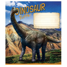 Зошит учнівський "Jurassic world" 018-3310K-2 в клітинку, 18 аркушів (018-3310K-2)