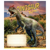 Зошит учнівський "Jurassic world" 018-3310K-4 в клітинку, 18 аркушів (018-3310K-4)