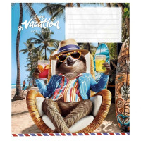 Зошит учнівський "Cool vacation" 018-3318K-4 в клітинку, 18 аркушів (018-3318K-4)