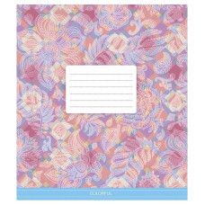 Зошит учнівський "Сolor mania" 018-3386K-1 в клітинку, 18 аркушів (018-3386K-1)