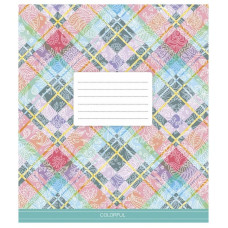 Зошит учнівський "Сolor mania" 018-3386K-5 в клітинку, 18 аркушів (018-3386K-5)