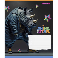 Зошит учнівський "Dance star" 018-3276K-2 в клітинку, 18 аркушів (018-3276K-2)