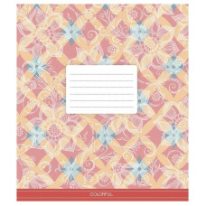 Зошит учнівський "Сolor mania" 018-3386L-4 в лінію, 18 аркушів  (018-3386L-4)