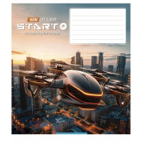 Зошит учнівський "Let's start" 018-3411L-3 в лінію, 18 аркушів  (018-3411L-3)