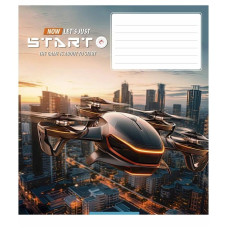 Зошит учнівський "Let's start" 018-3411L-3 в лінію, 18 аркушів  (018-3411L-3)