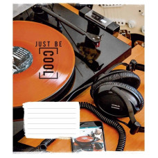 Зошит учнівський "Just be cool" 024-3383K-1 в клітинку, 24 аркушів (024-3383K-1)