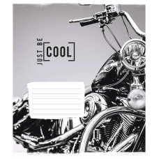 Зошит учнівський "Just be cool" 024-3383K-2 в клітинку, 24 аркушів (024-3383K-2)