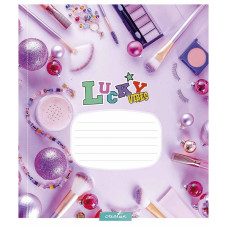 Зошит учнівський "Lucku Vibes" 024-3360K-4 в клітинку, 24 аркушів (024-3360K-4)