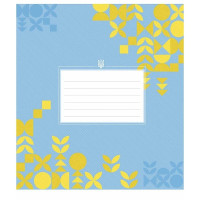 Зошит учнівський "My country" 024-3348K-1 в клітинку, 24 аркушів (024-3348K-1)