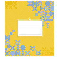 Зошит учнівський "My country" 024-3348K-2 в клітинку, 24 аркушів (024-3348K-2)