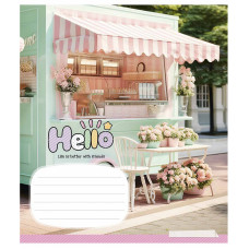 Зошит учнівський "So Cute" 024-3359K-5 в клітинку, 24 аркушів (024-3359K-5)