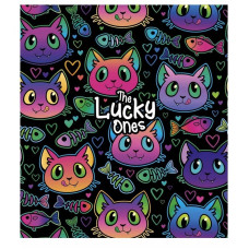 Зошит учнівський "The Lucky ones" 024-3089K-3 в клітинку, 24 аркушів (024-3089K-3)