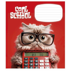 Зошит учнівський "Cool School" 024-3307L-3 в лінію, 24 аркушів  (024-3307L-3)