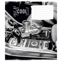 Зошит учнівський "Just be cool" 024-3383L-4 в лінію, 24 аркушів  (024-3383L-4)