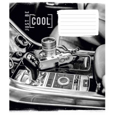 Зошит учнівський "Just be cool" 024-3383L-4 в лінію, 24 аркушів  (024-3383L-4)