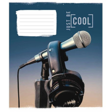 Зошит учнівський "Just be cool" 024-3383L-5 в лінію, 24 аркушів  (024-3383L-5)