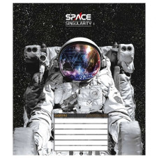 Зошит учнівський "Space singularity" 024-3384L-1 в лінію, 24 аркушів  (024-3384L-1)