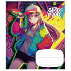 Зошит учнівський "Manga style" 024-3272L-2 в лінію, 24 аркушів  (024-3272L-2)