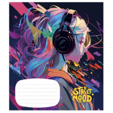 Зошит учнівський "Manga style" 024-3272L-5 в лінію, 24 аркушів  (024-3272L-5)