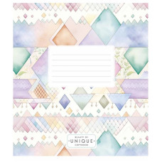 Зошит учнівський "Unique" 024-3372L-2 в лінію, 24 аркушів  (024-3372L-2)