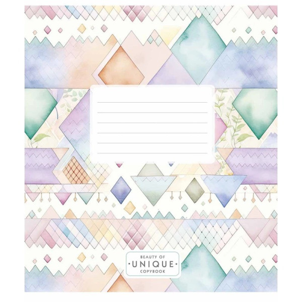 Зошит учнівський "Unique" 024-3372L-2 в лінію, 24 аркушів  (024-3372L-2)