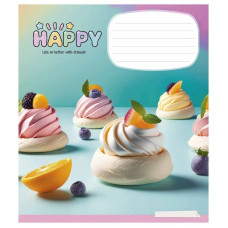 Зошит учнівський "Cute things" 024-3359L-2 в лінію, 24 аркушів  (024-3359L-2)