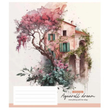 Зошит загальний "Aquarell dream" 036-3289L-5 у лінію, 36 аркушів (036-3289L-5)