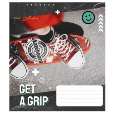 Зошит загальний "Get a grip" 048-3304L-2 у лінію, 48 аркушів (048-3304L-2)