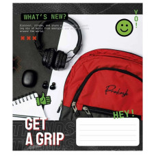 Зошит загальний "Get a grip" 048-3304L-3 у лінію, 48 аркушів (048-3304L-3)