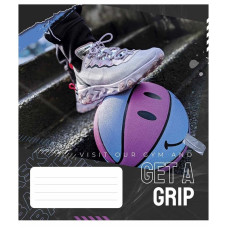 Зошит загальний "Get a grip" 048-3304L-4 у лінію, 48 аркушів (048-3304L-4)