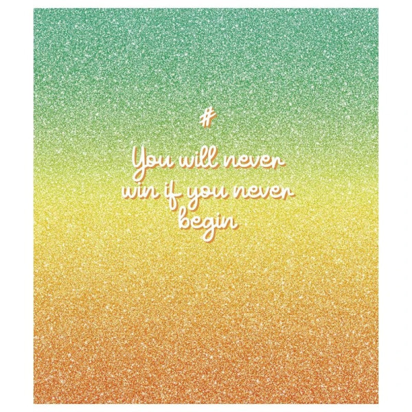 Зошит загальний "Brilliance" 060-3357L-1 у лінію, 60 аркушів (060-3357L-1)