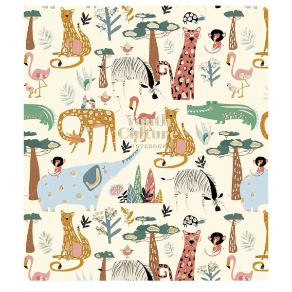 Зошит загальний "Young Culture" 080-3152K-3 в клітинку, 80 аркушів (080-3152K-3)