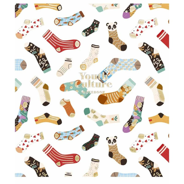 Зошит загальний "Young Culture" 080-3152K-4 в клітинку, 80 аркушів (080-3152K-4)