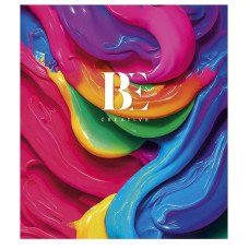 Зошит загальний "Be creative" 096-3240L-3 у лінію, 96 аркушів (096-3240L-3)